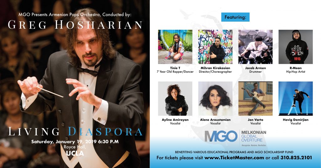 Living Diaspora - Melkonian Global Overture Supporting Armenian Language, Culture And Youth